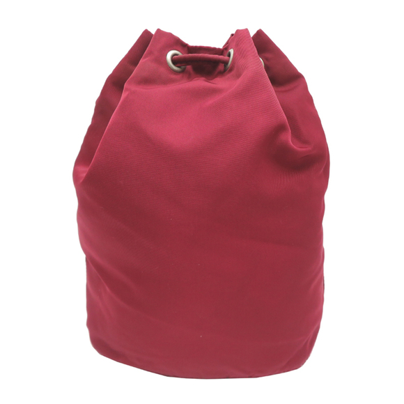 Prada drawstring pouch for women, nylon, red. - Picture 2 of 8